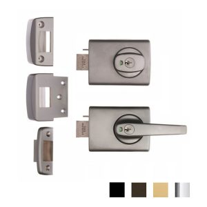 001 Deadlatch Double Cylinder Knob And Lever – Customise To Your Needs Deadlocks & Night Latches