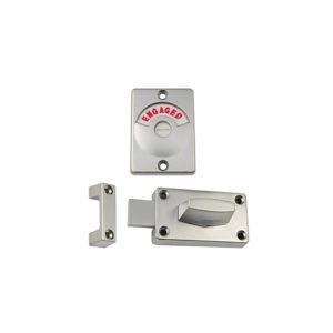 100 Series Lock & Indicator Set Visible Fix Satin Chrome Plate 100_Lock_Scp Locks & Accessories