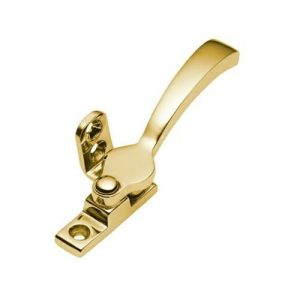 1678Pb Wedge Window Fastener Polished Brass 90Mm Window Fasteners