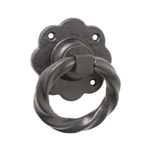 1869Mb Gate Ring Mi Matt Black Gate Hardware