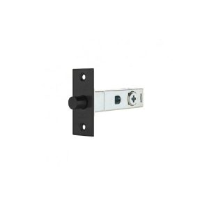 2208 Tubular Bolt With Star Hub 60Mm Matte Black 9400000200809 Black Door Hardware