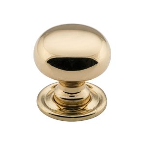 3651Pb Cupboard Knob Sb Polished Brass 25Mm Cabinet Hardware