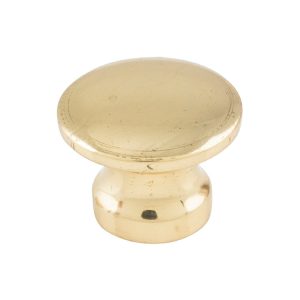 3712Pb Cupboard Knob Polished Brass 19Mm Cabinet Hardware