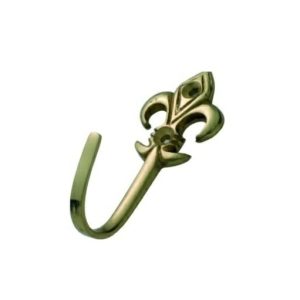 3906Pb Tassel Hook Polished Brass H75-P30Mm Door Hardware