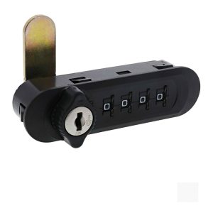 4-Dial Combination Lock – Available In Various Finishes And Handing Cabinet & Cupboard Locks