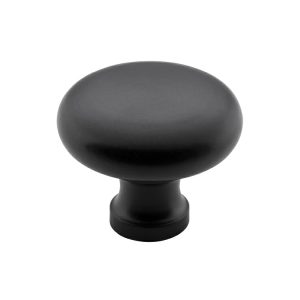 4083Mb Cupboard Knob Ci Matt Black 38Mm Cabinet Hardware