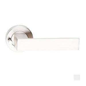 4300/120P Coastal Round Rose Privacy Door Handle Leverset – Available In Various Finishes Door Hardware