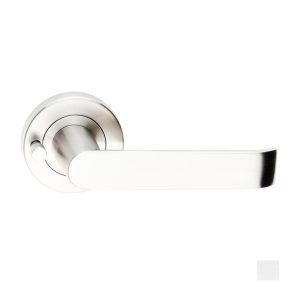 4300/20P Coastal Round Rose Privacy Door Handle Leverset – Available In Various Finishes Door Handles & Knobs