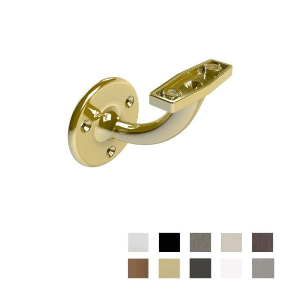 440 Stair Hand Rail Bracket Bracket Visible Fix 60Mm – Available In Various Finishes Dda Disabled Compliant