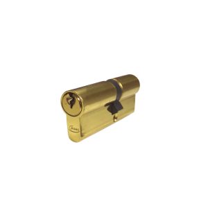 5-Pin Euro Double Cylinder 100Mm 40/60 Keyed To Differ Polished Brass As1362 Cylinders & Barrels