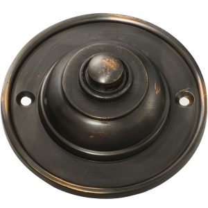 5510Ac Bell Push Antique Copper 75Mm Door Bells & Knockers