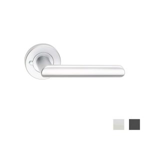 8300/16Pv Vision Door Lever Handle On Round Rose Privacy – Available In Various Finishes Black Door Handles