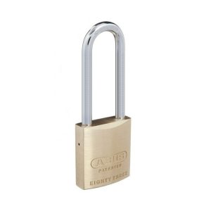 83/45 Security Padlock Brass 75Mm Alloy Shackle Keyed Alike 8345Nka1Sa75C Gate Hardware