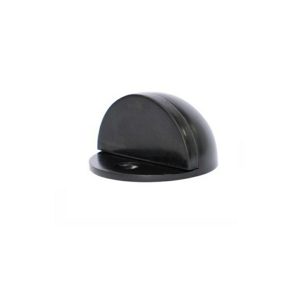 A290Mbk Half Moon Door Stop Matt Black 43X26Mm Black Door Hardware