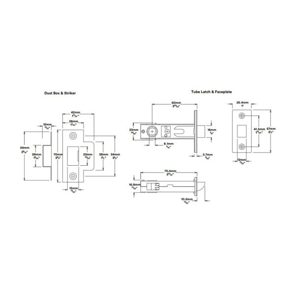 Annecy Door Lever On Stepped Backplate Privacy Kit With Turn – Available In Various Finishes Brass Door Handles