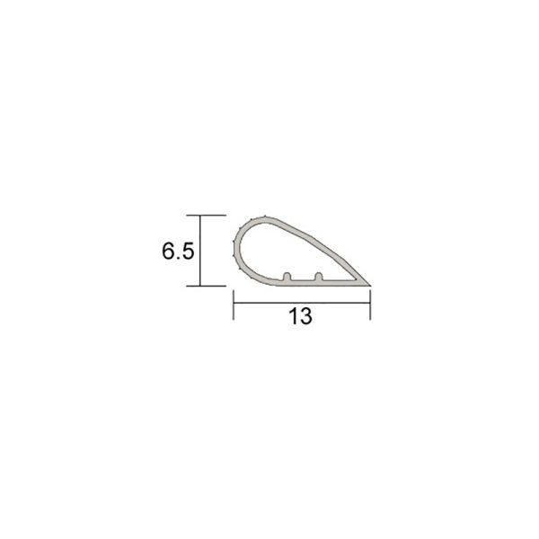 Antimicrobial Silicone Compression Seal Self-Adhesive Is1046Amsi-50Metre Antimicrobial And Antibacterial