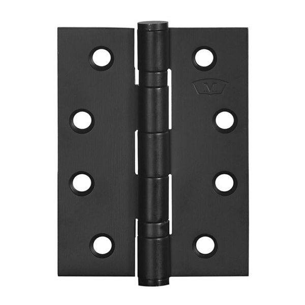 Ball Bearing Butt Hinge Fixed Pin 100X75Mm Eco Black S224 Door Hardware