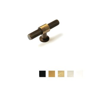 Belgravia T Knob – Available In Various Finishes Cabinet Hardware