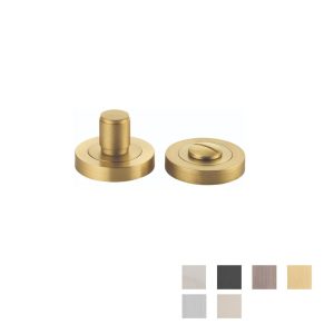 Berlin Privacy Turn Round Concealed Fix 52Mm – Available In Various Finishes Door Hardware