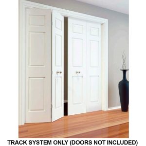 Bi-Folding Door Track System For 16Kg Top Guided Interior Panels – Available In Various Sizes Door Hardware