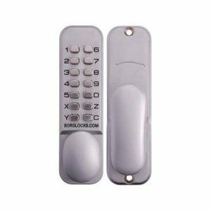 Borg Digital Door Lock Bl2200Sc 60Mm Backset Knob Keyless Entry Hold Back Sc Digital Locks