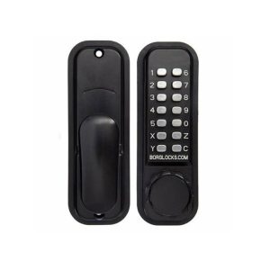 Borg Digital Door Lock Keyless Marine Grade Pro Black Bl2601Mgpro Black Door Hardware