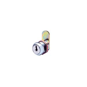 Cabinet Cam Lock Round Face 16Mm Keyed To Differ Chrome Plate Nx16Rkd Cabinet & Cupboard Locks