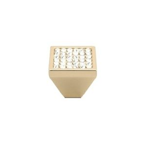 Cabinet Knob Bl2505 Bling Series Pyramid 25Mm Multi Stone Die-Cast Zinc Cabinet Hardware