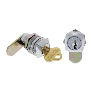 Camlock Cylinder Tumbler Keyed Alike Chrome Plate C4Cl2-Cylka1 Cabinet & Cupboard Locks