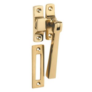 Casement Fastener Square Polished Brass 1690 Window Fasteners