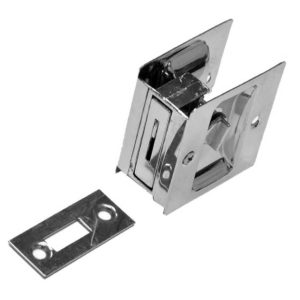 Cavity Sliding Door Lock Privacy Polished Chrome 7300Bcdp Bathroom Door Hardware