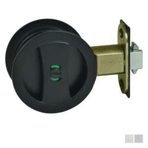 Cavity Sliding Door Lock Round Privacy Set – Available In Various Finishes Cavity Sliding Door Hardware