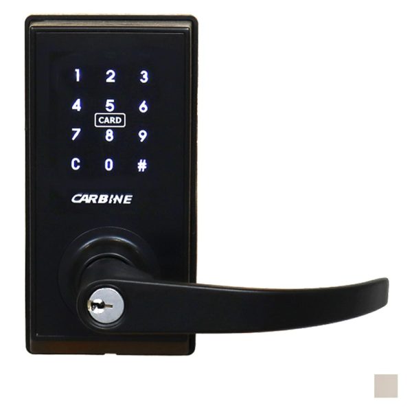 Cel2 Electronic Digital Door Leverset – Available In Various Finishes Black Door Handles