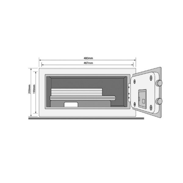 Certified Digital Laptop Safe Ylm/200/Eg1 Locks & Accessories