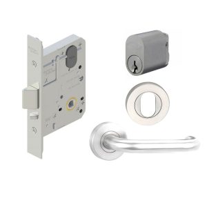 Classroom Door Pack Ms2 Mortice Lock W/ Cylinder & Lever Furniture Packkaba60 Commercial Door Hardware