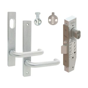 Classroom Door Pack Sbm2 Narrow Mortice Lock Cylinder Plate Handles Commercial Door Hardware