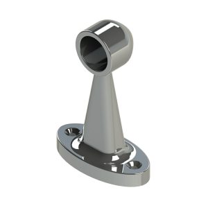 Cupboard End Pillar Support Chrome Available In 16Mm And 25Mm Sizes Locks & Accessories