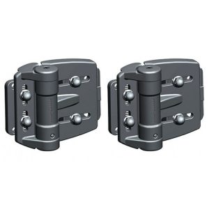 D&D Truclose Tcama2Rnd Self Closing Mini Multi Adjust Round Post Gate Hinge Gate Hardware