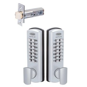 Digital Lockset Double Keypad Satin Chrome 530Dxsc/Padsx2 Digital Locks