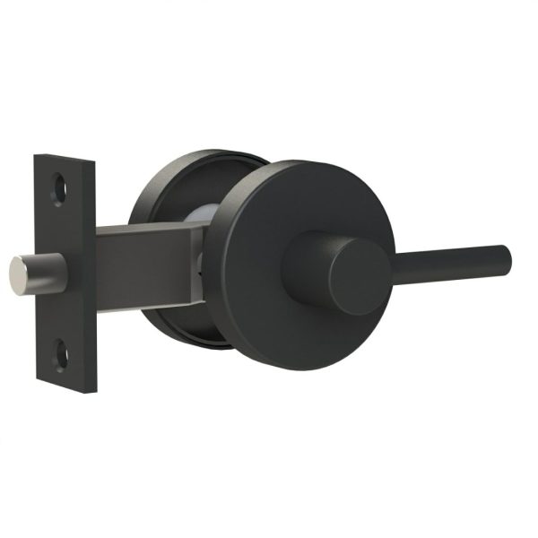 Disabled Compliant Privacy Indicator Mortice Bolt 60Mm Backset Matt Black C12226Mb Locks & Accessories