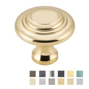 Domed Cupboard Cabinet Knob – Available In Various Finishes And Sizes Cabinet Hardware