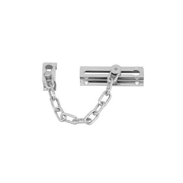 Door Chain 89X36Mm Security Polished Chrome Hdccp Door Chains & Guards