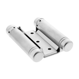 Door Hinge Double Action Spring 75Mm Satin Chrome Pair 4150-754 Bathroom Door Hardware