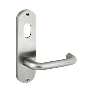 Door Lever Furniture Round End Plate W/ Cylinder Hole Satin Stainless Steel 6701/30G Door Handles & Knobs Lever Furniture