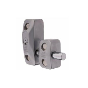 Door Lock Bolt 444Ddfm Double Bloklok Front Mount Satin Chrome 44142045 Locks & Accessories