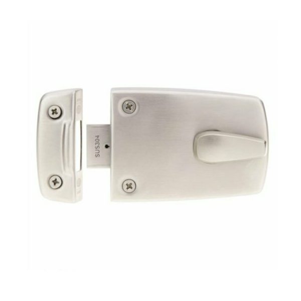 Door Lock Night Latch Fire Rated No Cylinder Stainless Steel 507Sss Deadlocks & Night Latches