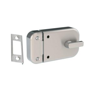 Door Lock Night Latch Fire Rated Satin Stainless Steel Nl550Sss Deadlocks & Night Latches