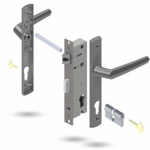 Door Lock Pack Induro Mortice Palladium Aria Levers Primrose Cylinder Commercial Door Hardware