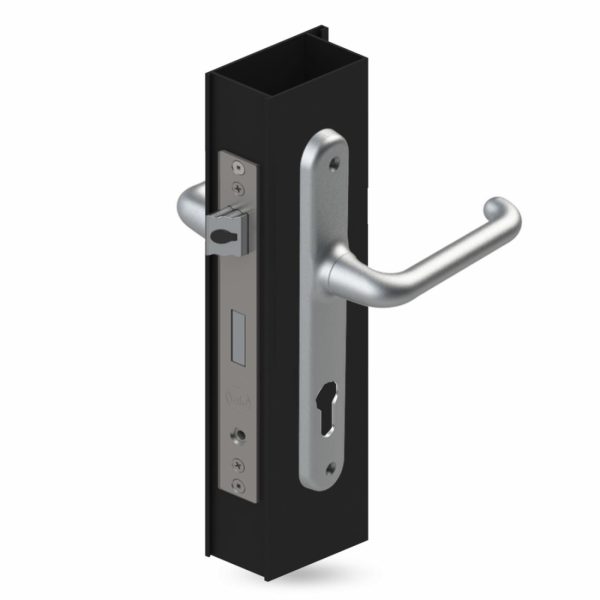 Door Lock Pack Induro Mortice Verona Gidgee Levers Silver With Cylinder Commercial Door Hardware