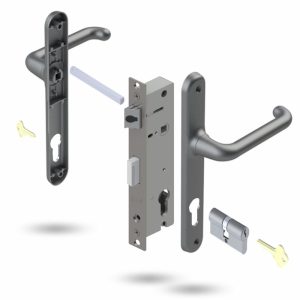 Door Lock Pack Induro Mortice Verona Levers Pearl White With Cylinder Commercial Door Hardware